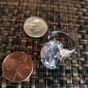 Elegant Show Stopper CZ ring